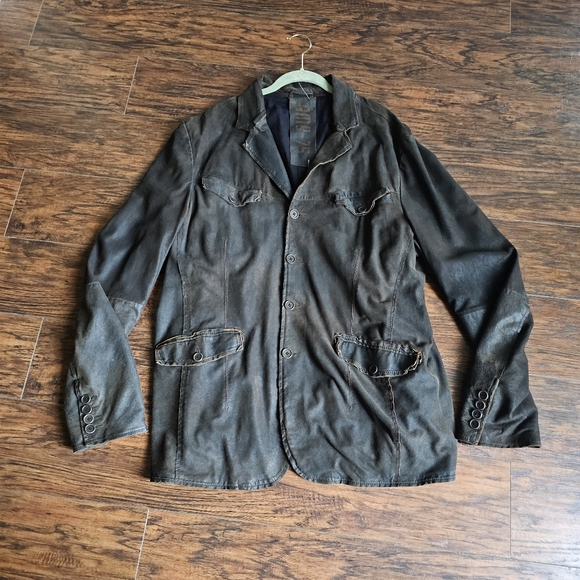 GMS-75 Brown Leather Jacket XXL - Picture 12 of 13